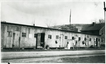Barracks at Osage, W. Va.