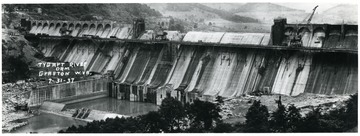 The Tygart River Dam in Grafton, W. Va.