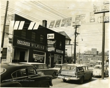'Corner of University Ave and Fayette St. looking N. W.'  
