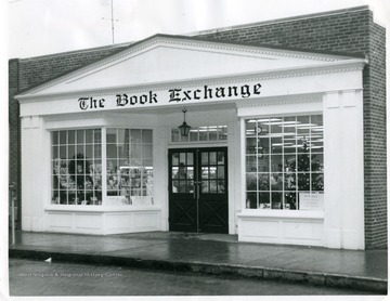 Christmas shoppers are shopping at the Book Exchange in Morgantown, West Virginia.