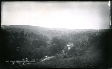 A view of Antietam Burnsides stone bridge from the west side looking South East; the photo was taken Wednesday 9:10 am.  94 D. I. C., 155.